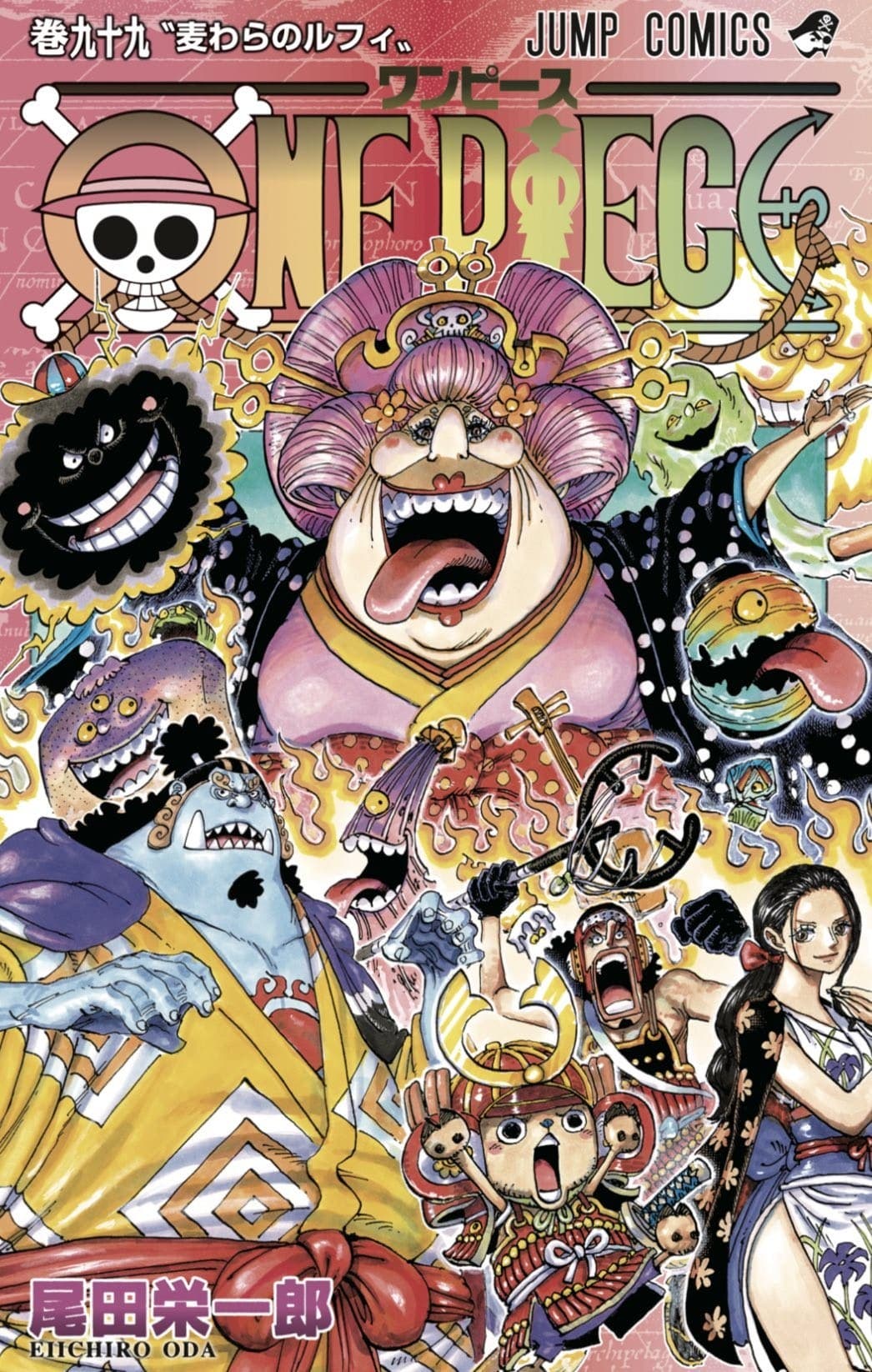 One Piece: la tripla copertina per il numero 100